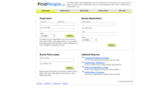 Desktop Screenshot of findpeople.com